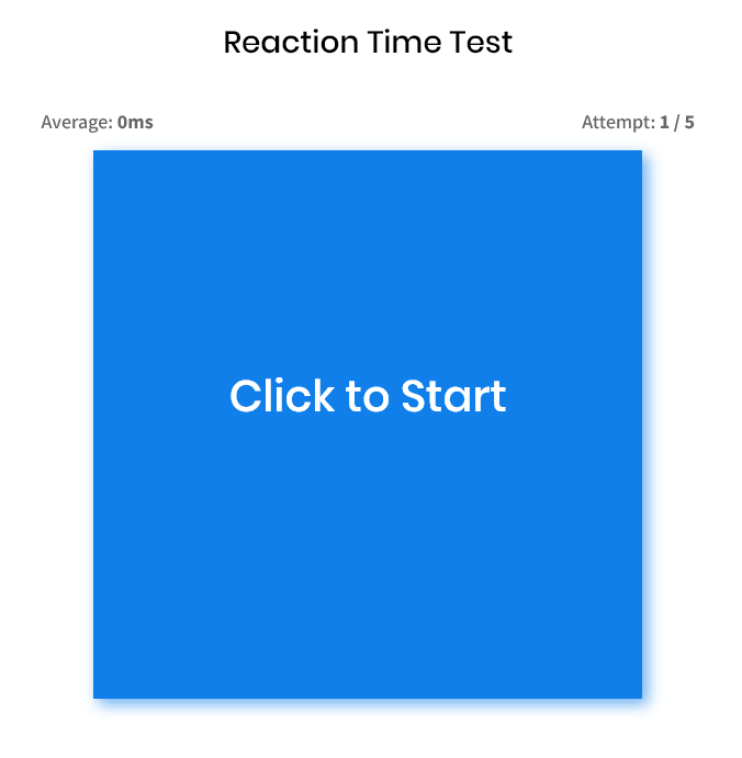 Reaction Time Test