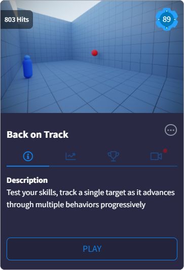 Tracking Aim Game